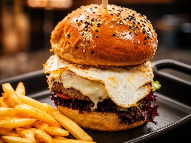 Burger a lo Pobre, foto referencial