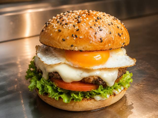 Burger Royal, foto referencial